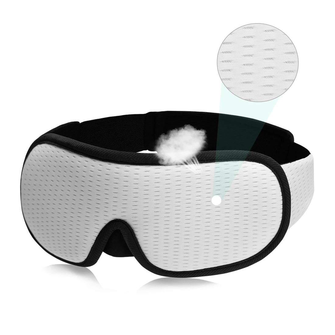 3D Padded Sleep Mask – Light-Blocking Eye Cover