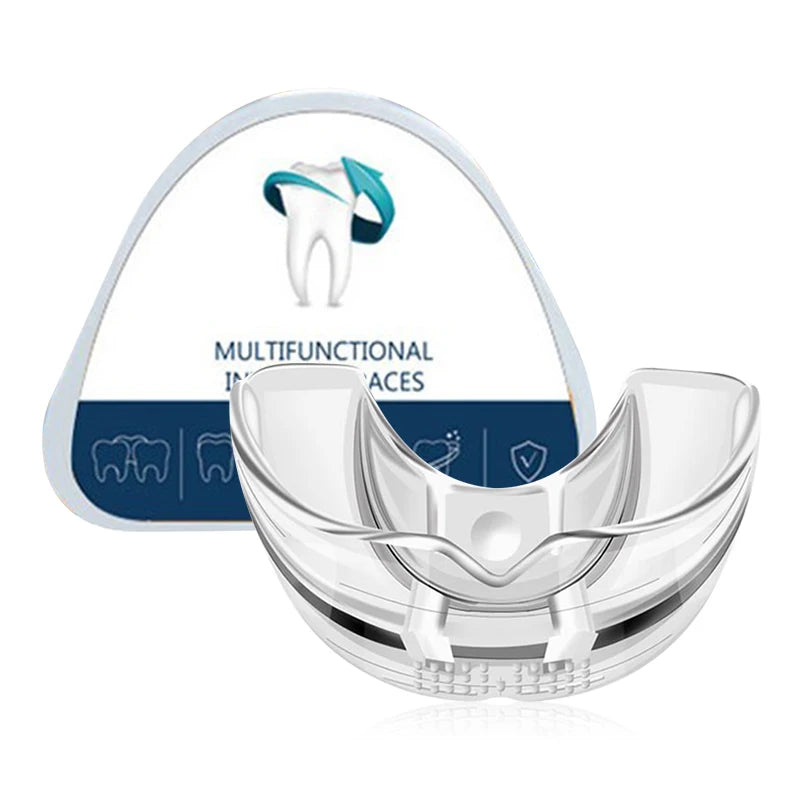3-Stage Dental Orthodontic Retainer – Teeth Straightener & Anti-Snore Guard