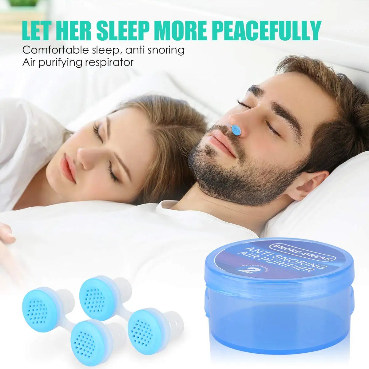 Silicone Anti-Snoring Nasal Dilator