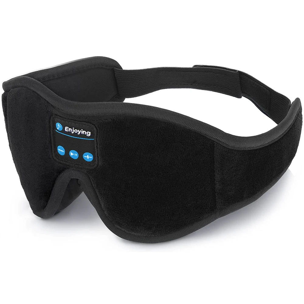 Bluetooth Sleep Headphones Mask – 3D Eye Mask with HD Speakers