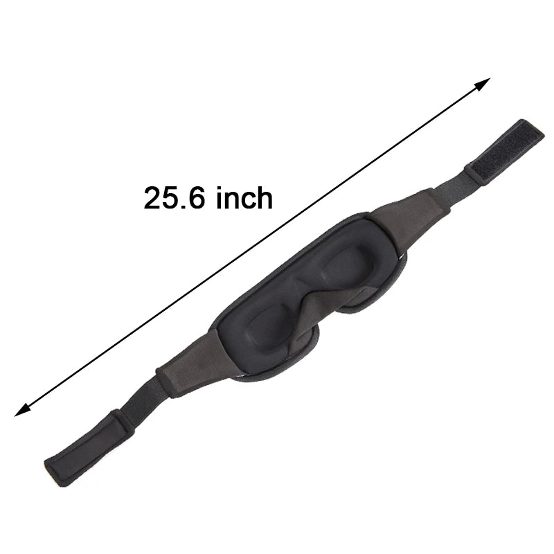 3D Padded Sleep Mask – Light-Blocking Eye Cover