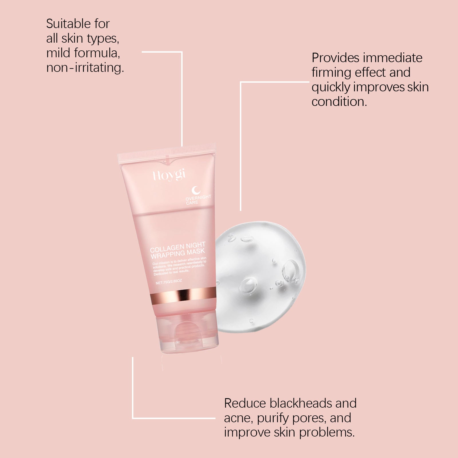 Korean Collagen Overnight Peel-Off Mask Set