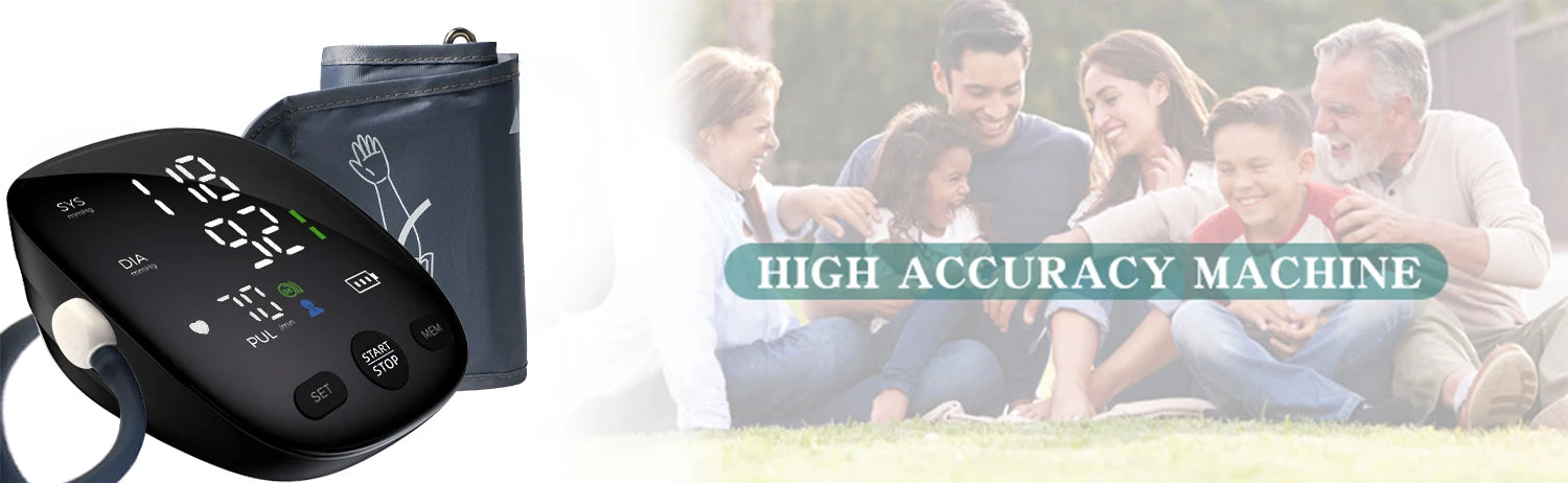 Kingclinic Portable Arm Digital Blood Pressure Monitor