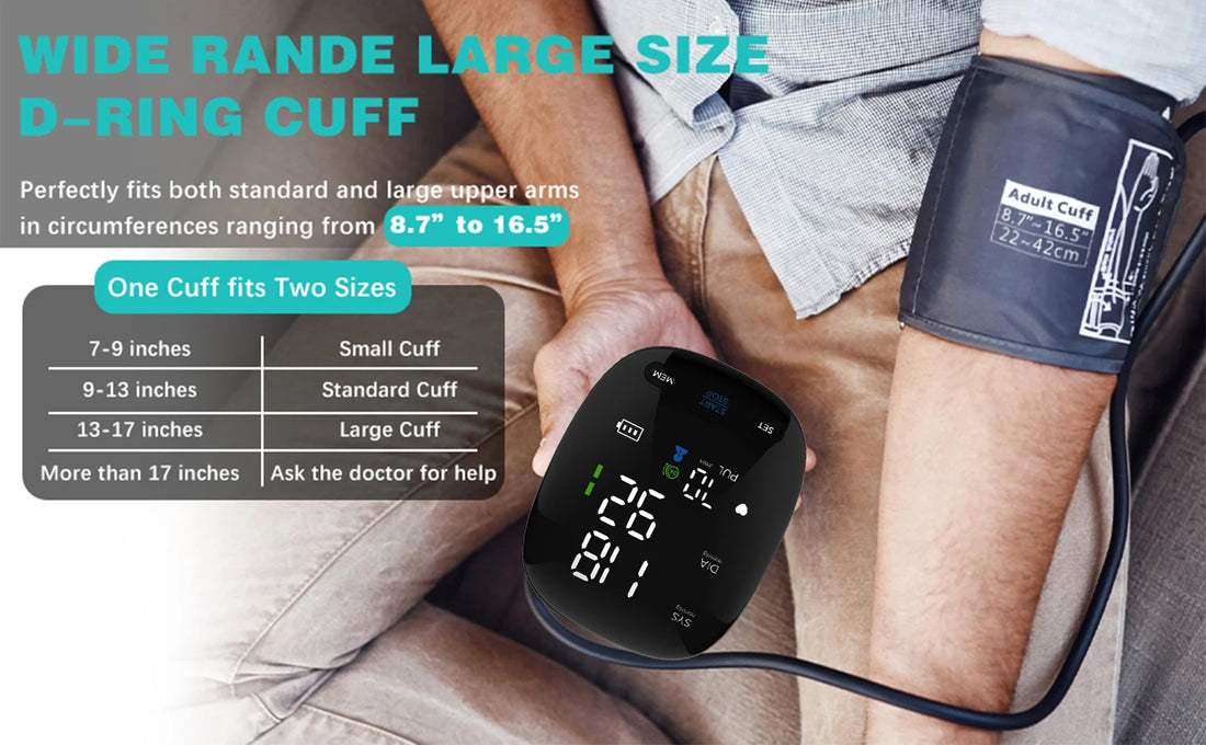 Kingclinic Portable Arm Digital Blood Pressure Monitor