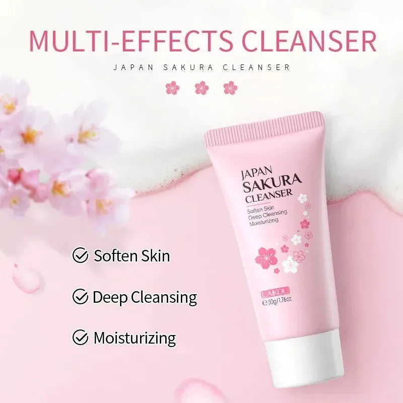 LAIKOU Sakura Gentle Face Cleanser 50g