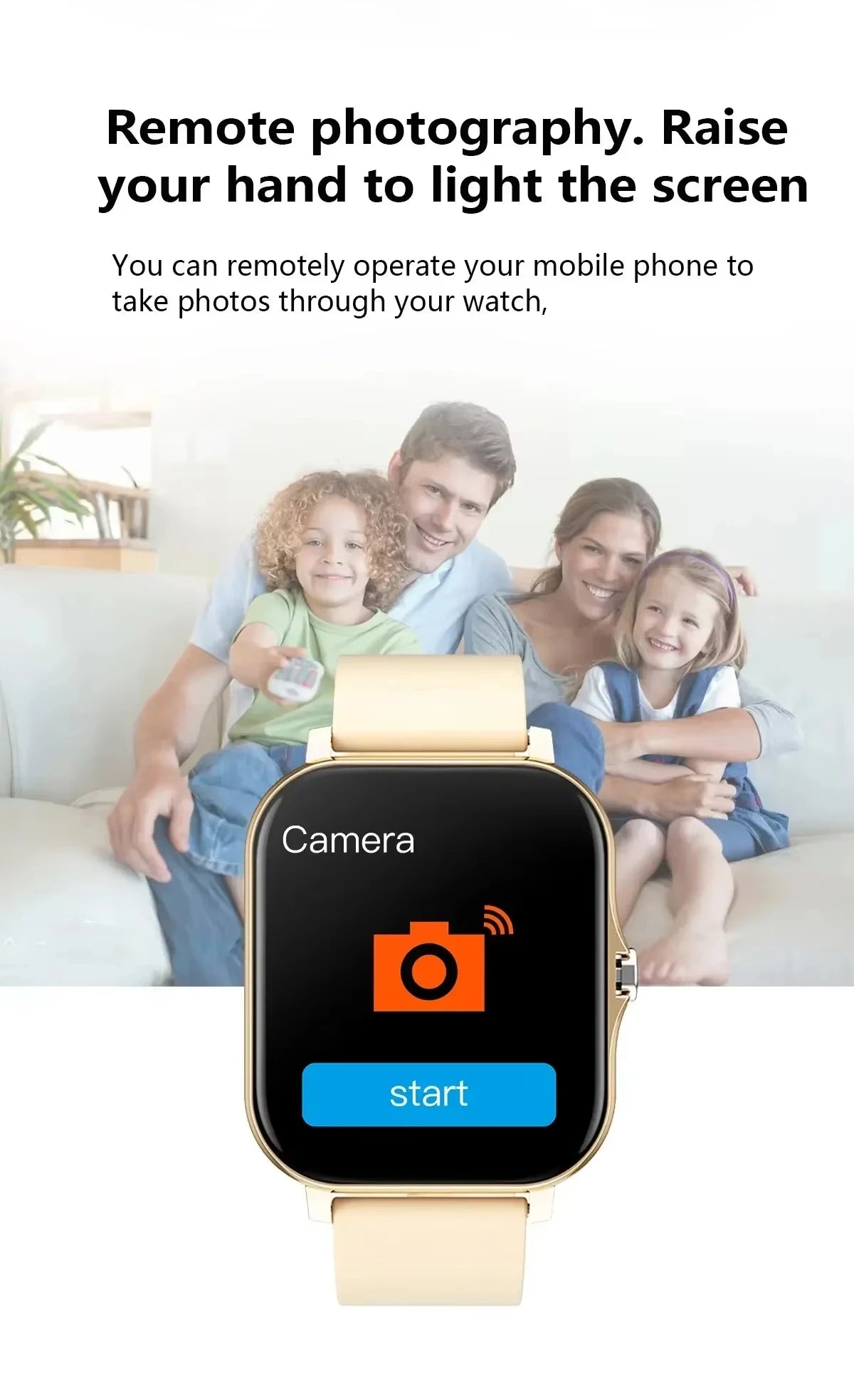 Xiaomi Smart Watch – Fitness & Heart Rate Monitor, Waterproof for Android