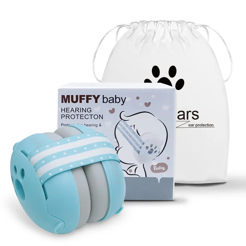 2-in-1 Baby Noise-Reduction Earmuffs