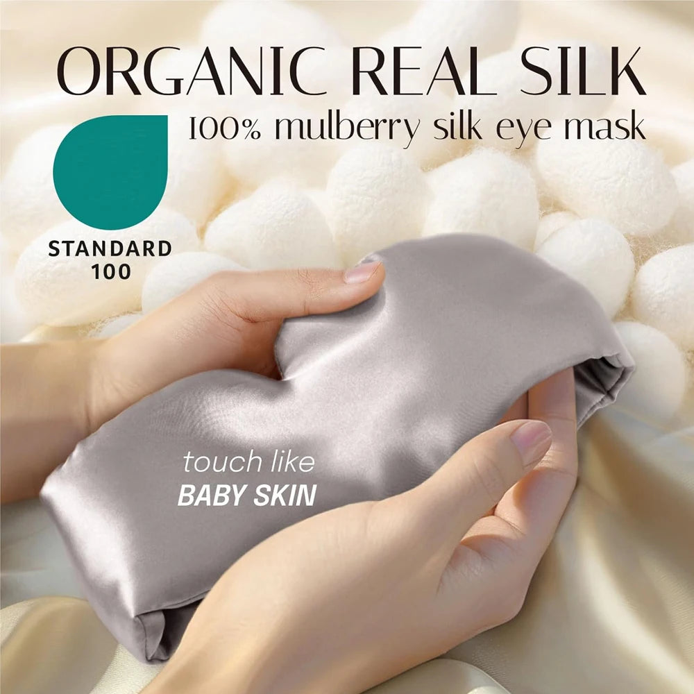 100% Mulberry Silk Sleep Mask