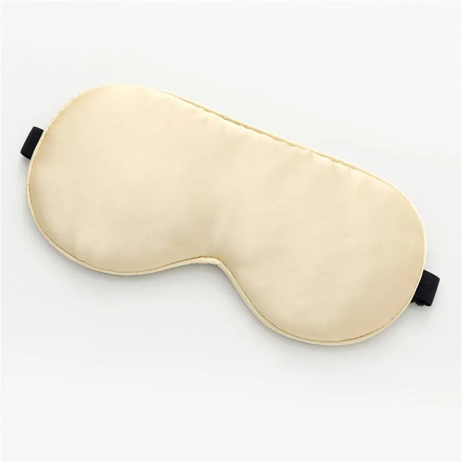 100% Natural Silk Sleep Mask with Adjustable Strap