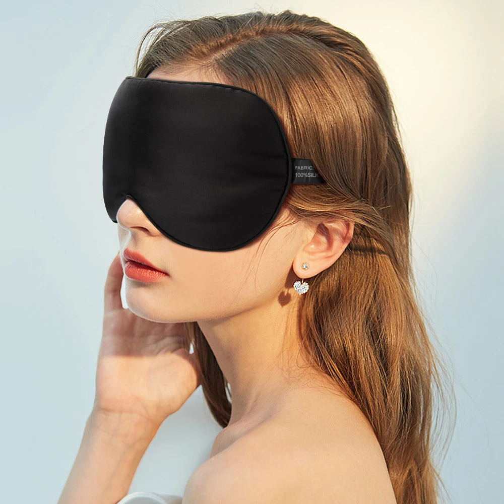 100% Natural Mulberry Silk Sleep Mask