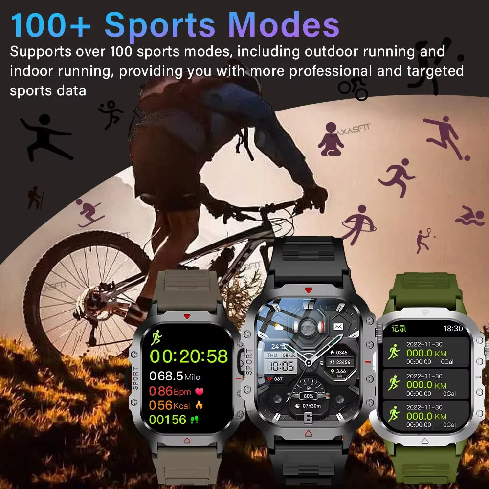 LAXASFIT 2.01" HD Smart Watch