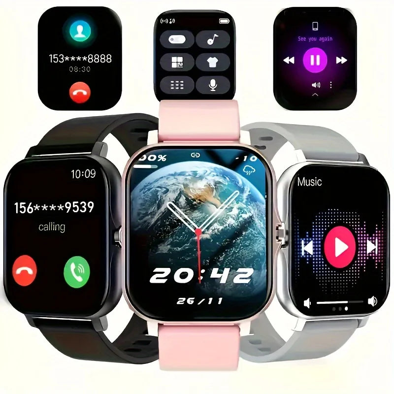 KESHUYOU 2025 Smart Watch – Call, Message, Sport & Sleep Monitor for Men & Women