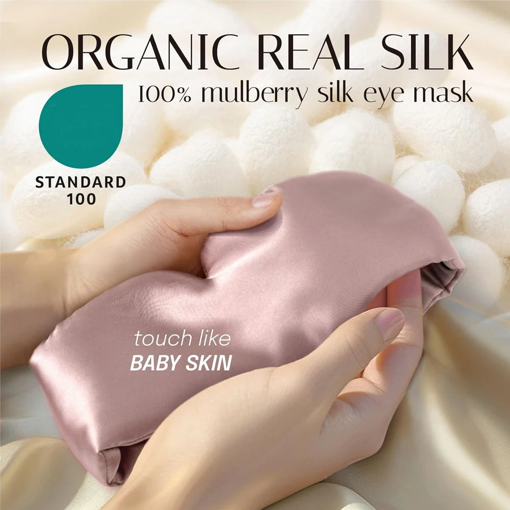 100% Mulberry Silk Sleep Mask