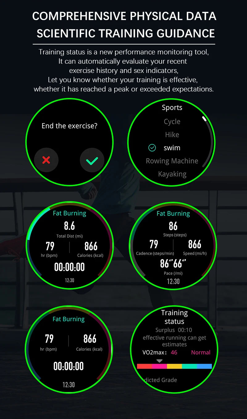 NORTH EDGE 2025 GPS Sport Smart Watch