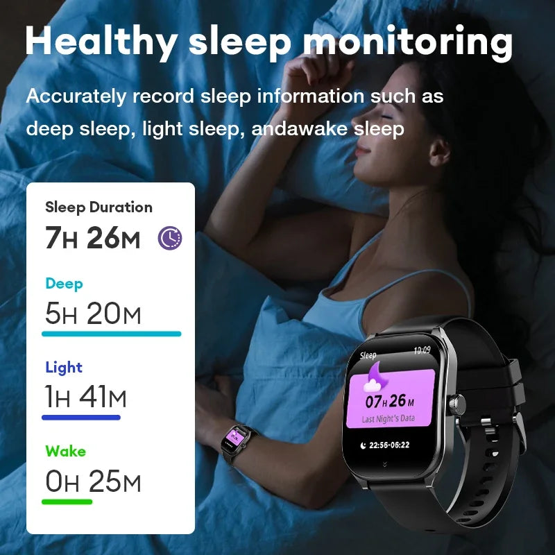 2.01" AMOLED Curved Screen Smart Watch