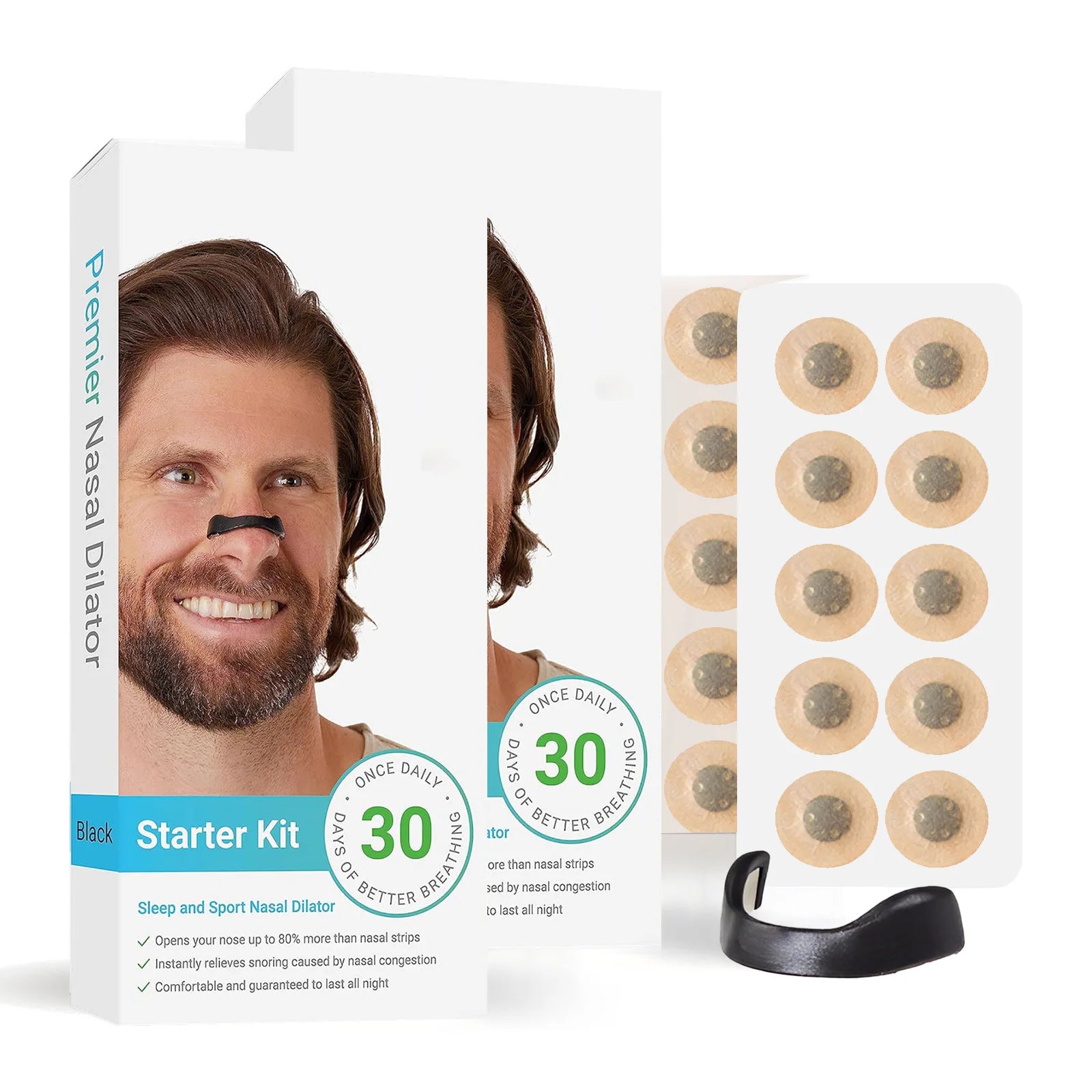 30-Day Nasal Breathing Dilator Kit – Anti-Snoring