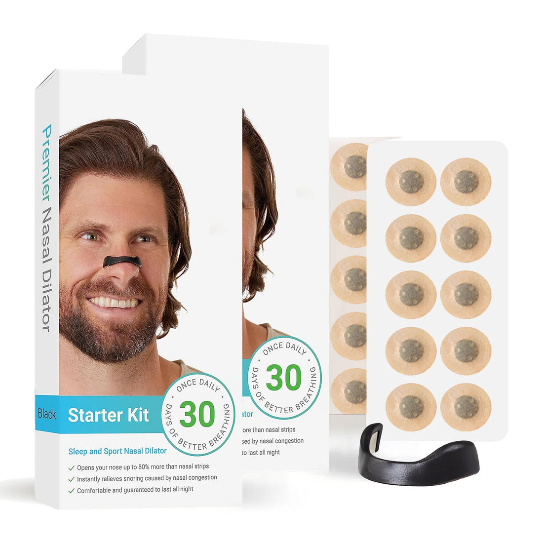 30-Day Nasal Breathing Dilator Kit – Anti-Snoring