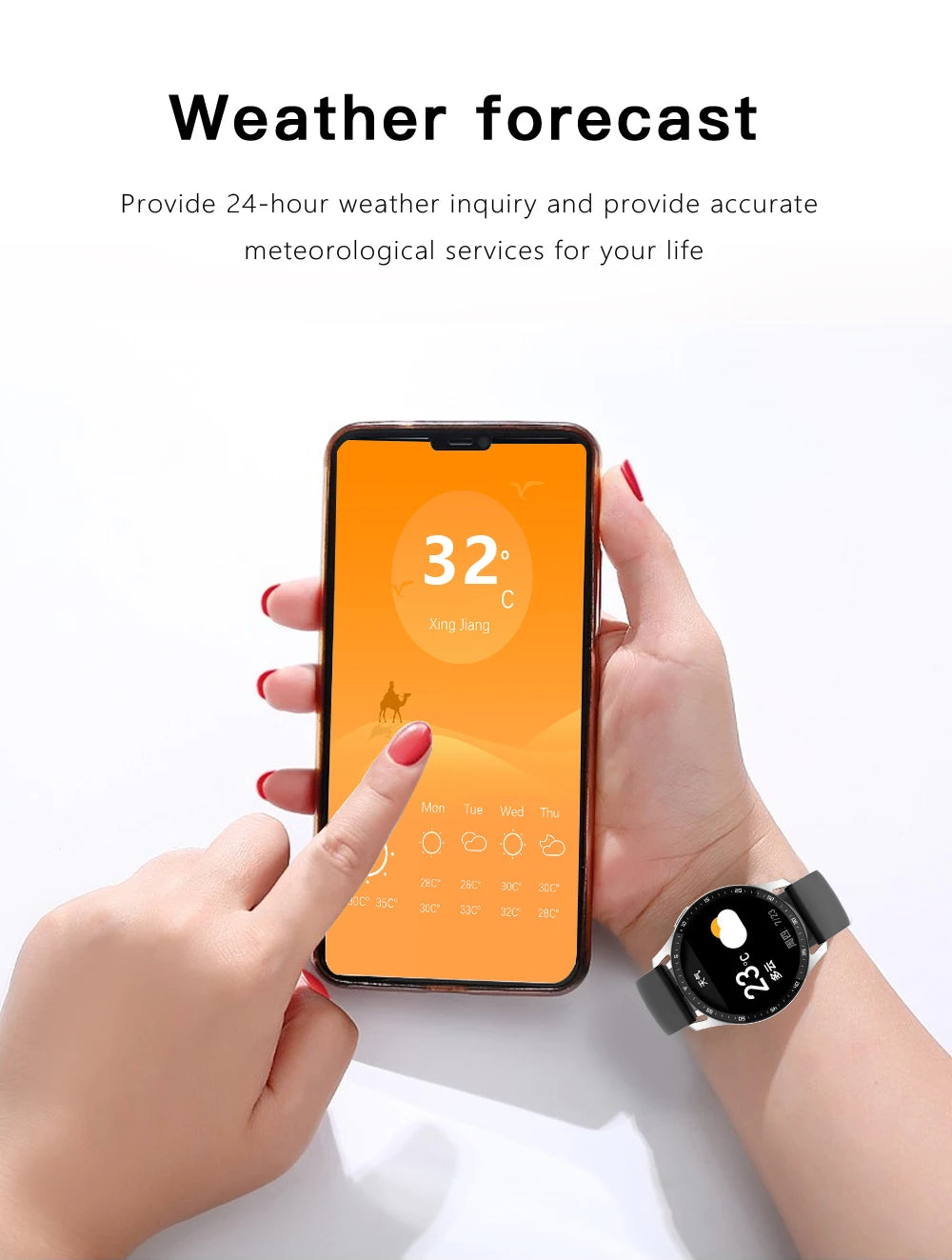 X7 2-in-1 Smart Watch with TWS Earbuds