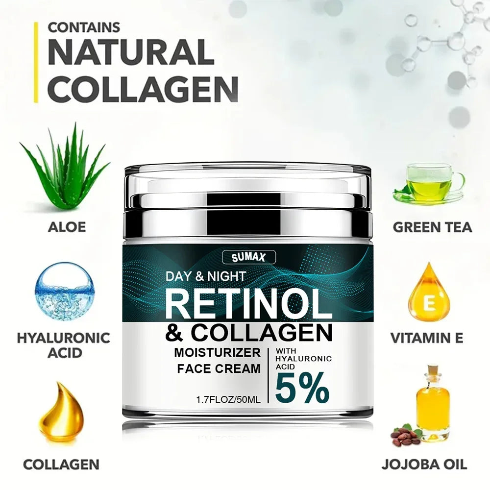 Retinol Face Cream 50ML – Moisturizing, Firming & Brightening Skincare