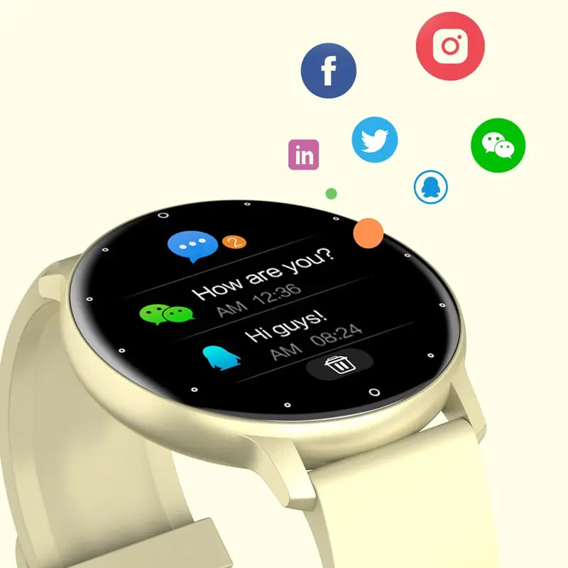 LIGE Full Touch Sport Smart Watch