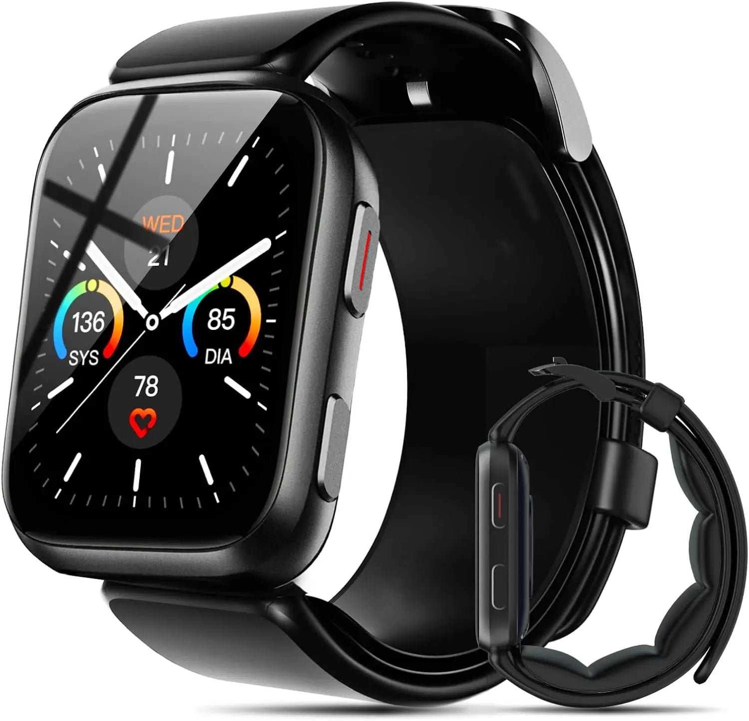 24-Hour Holter Smart Watch – BP & Health Tracker