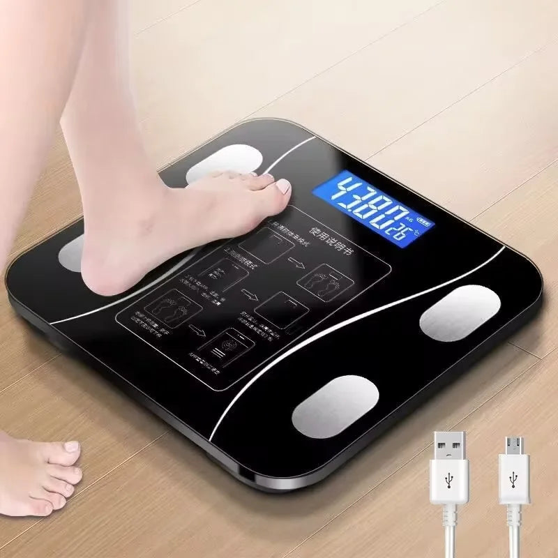 Bluetooth Body Fat Scale – High-Precision Smart Weight Scale with App