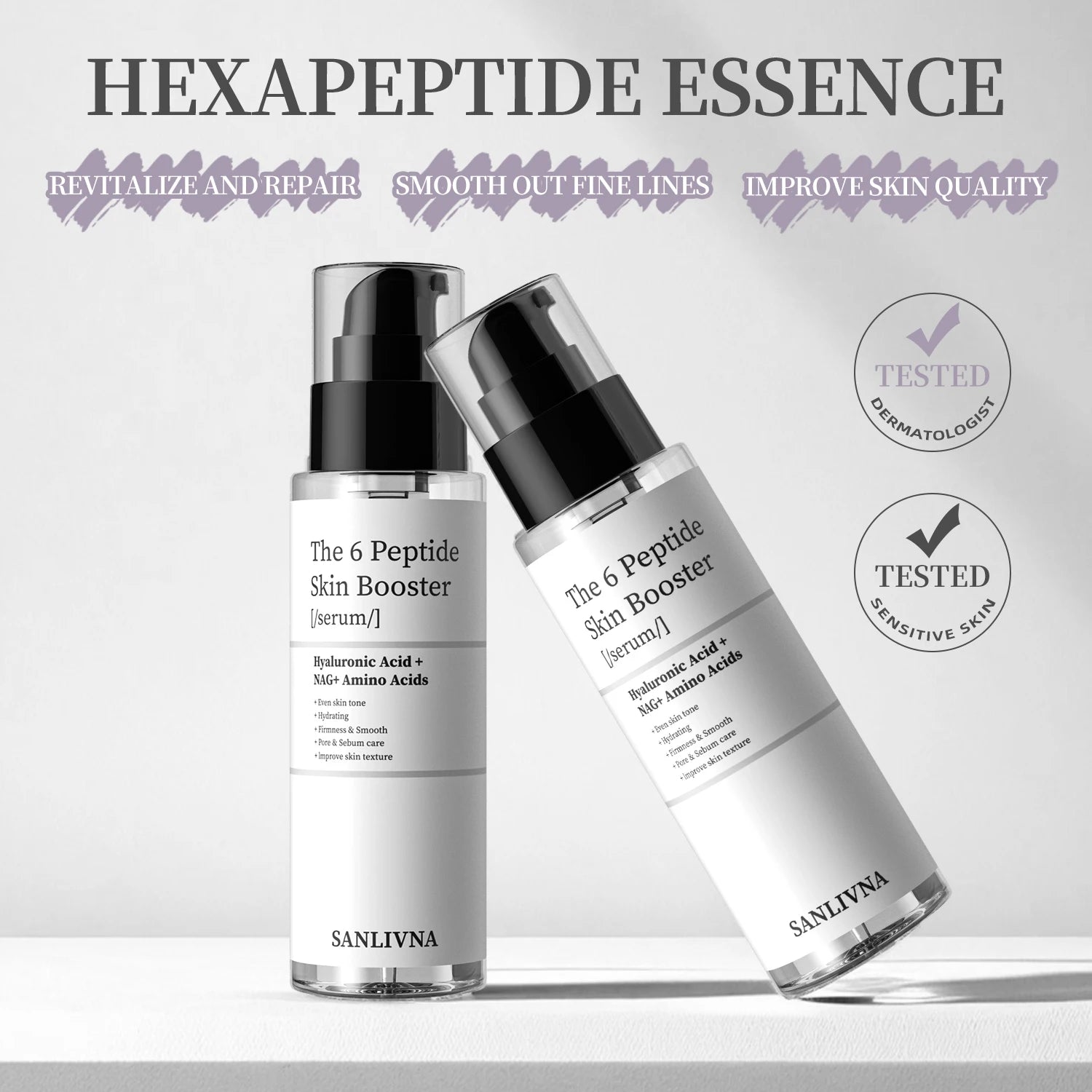 6-Peptide Collagen Facial Essence Set