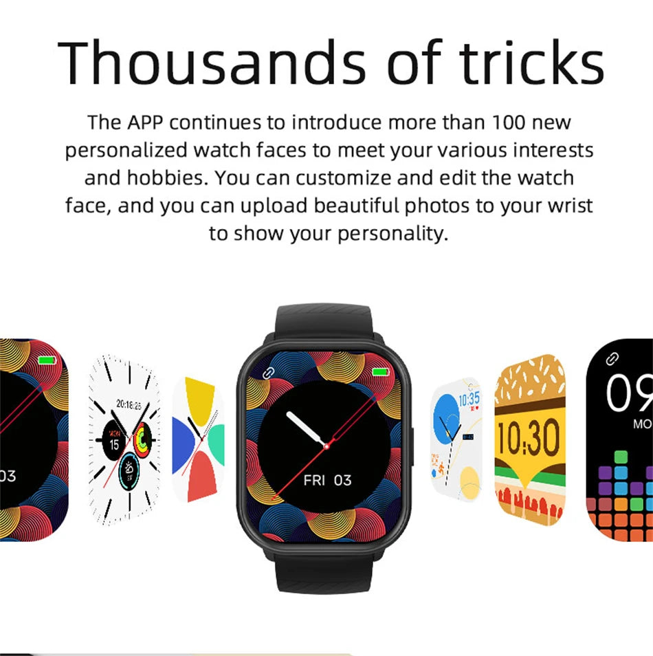 2024 Smart Watch – Heart Rate & Fitness Tracker