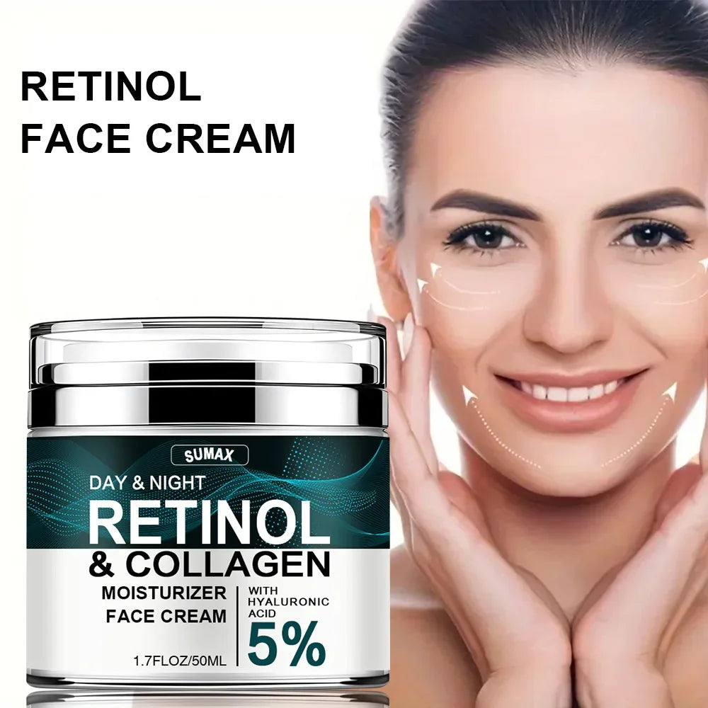 Retinol Face Cream 50ML – Moisturizing, Firming & Brightening Skincare