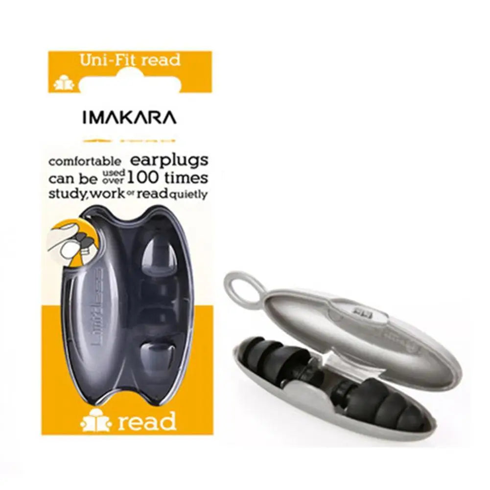 Silicone Noise Reduction Earplugs – Sleep & Soundproof Protection