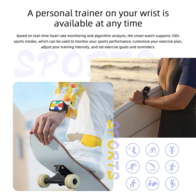 2024 Smart Watch – Heart Rate & Fitness Tracker