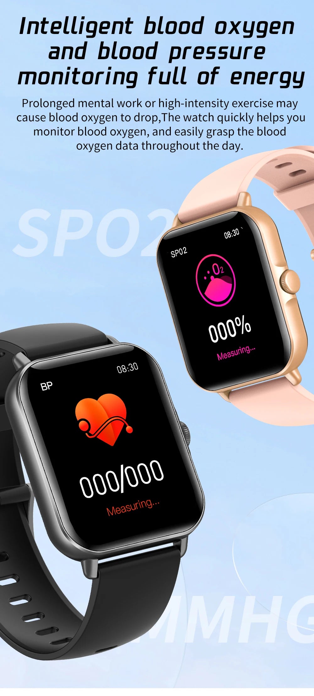 2025 Bluetooth Smart Watch – Fitness & Music