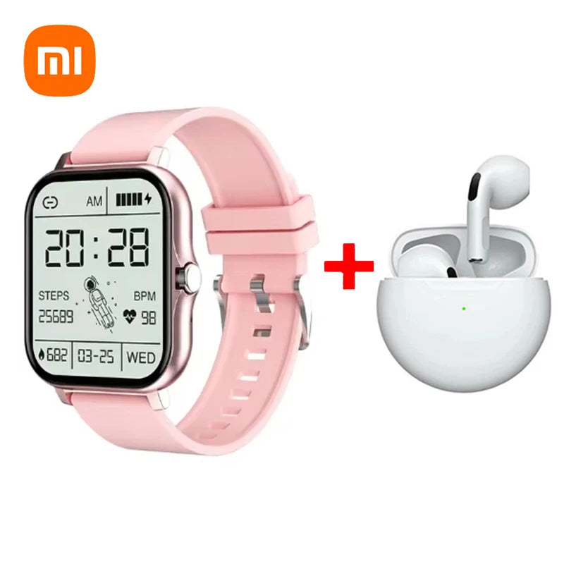 Xiaomi Smart Watch – Fitness & Heart Rate Monitor, Waterproof for Android