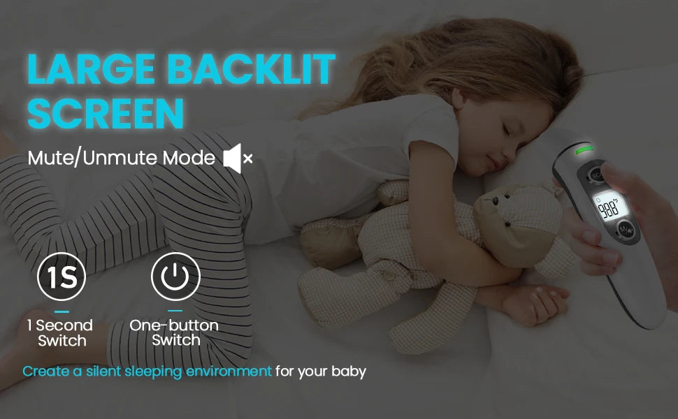 Kingclinic Digital Ear & Forehead Thermometer