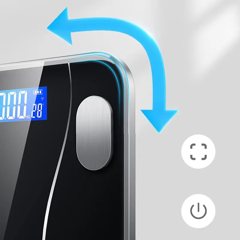 Bluetooth Body Fat Scale – High-Precision Smart Weight Scale with App