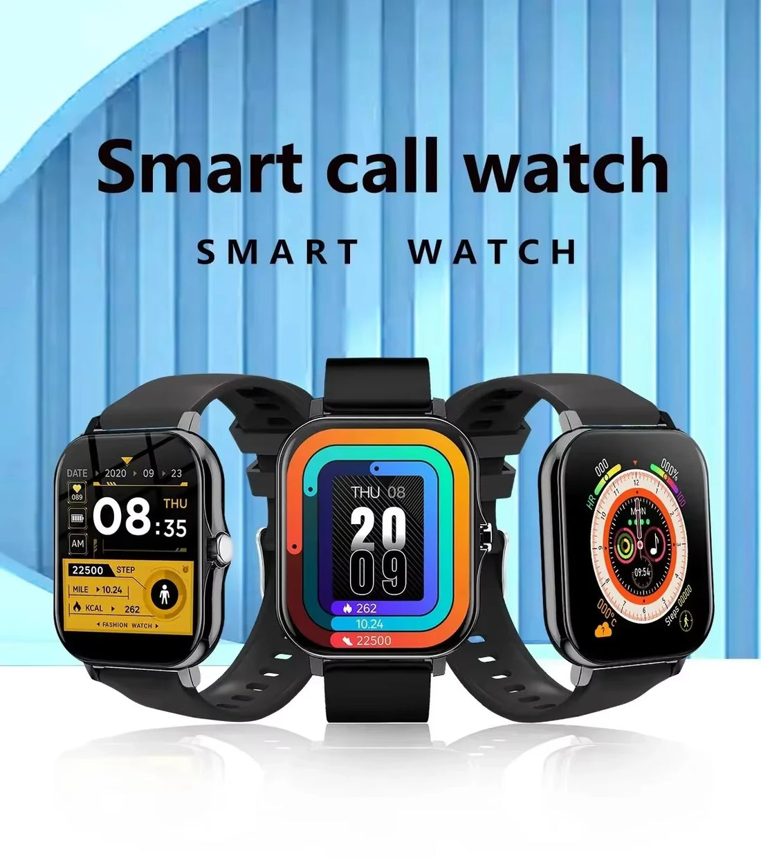 Xiaomi Smart Watch – Fitness & Heart Rate Monitor, Waterproof for Android