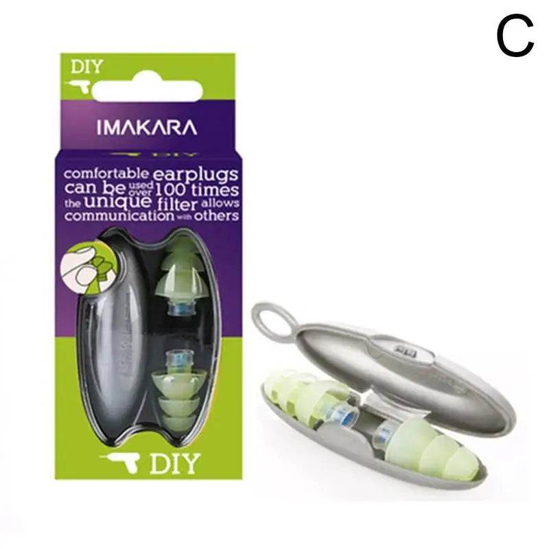 Silicone Noise Reduction Earplugs – Sleep & Soundproof Protection