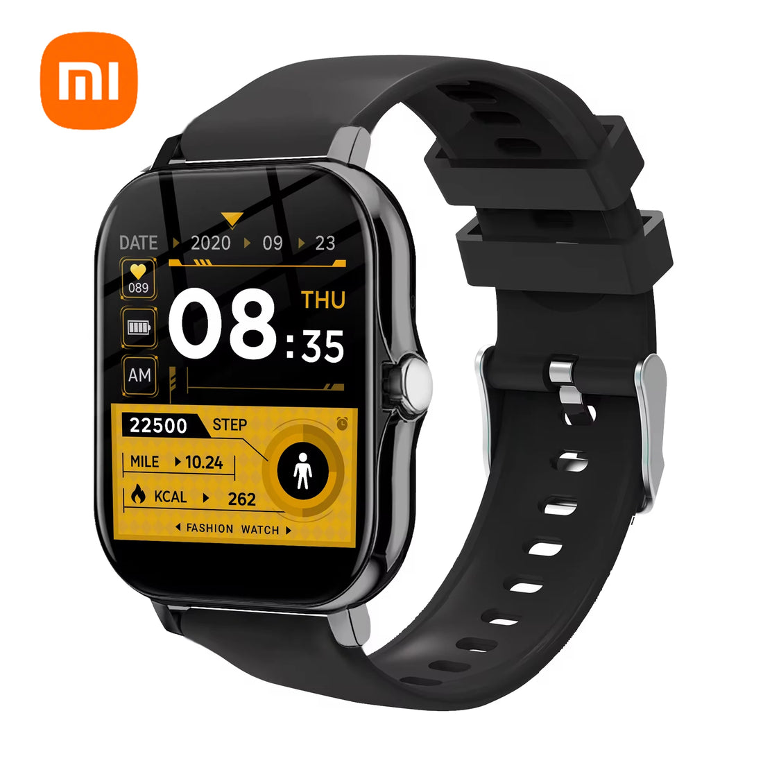 Xiaomi Smart Watch – Fitness & Heart Rate Monitor, Waterproof for Android
