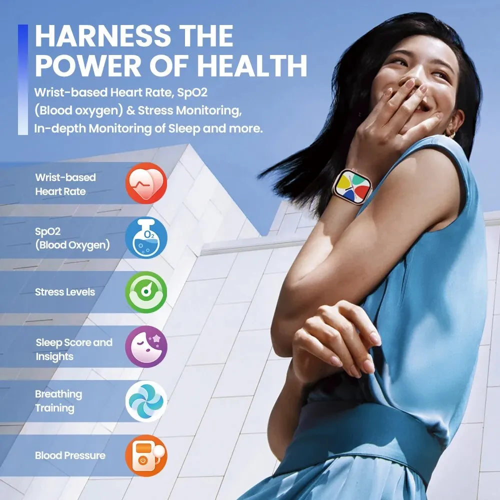 Zeblaze Btalk Plus Smartwatch – 2.03" HD Display, Voice Calling & Fitness Tracker