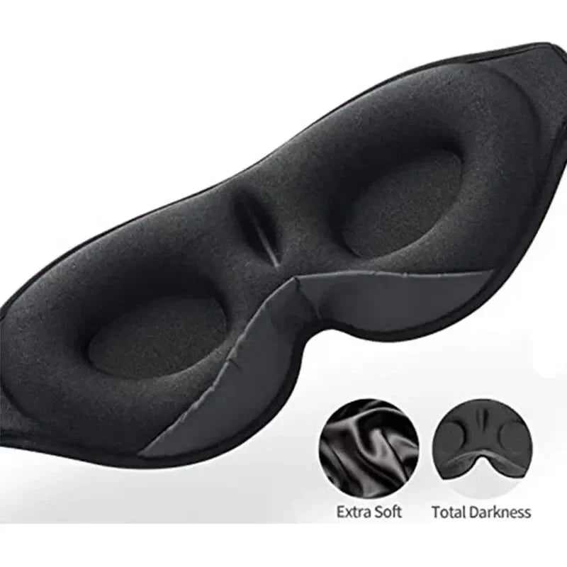 Bluetooth Sleep Headphones Eye Mask – 3D HD Speakers