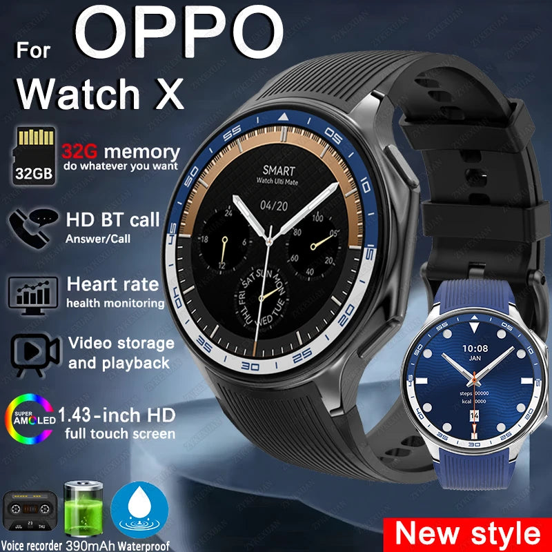 OPPO Watch X 2025 – Smart Sports & Business Watch