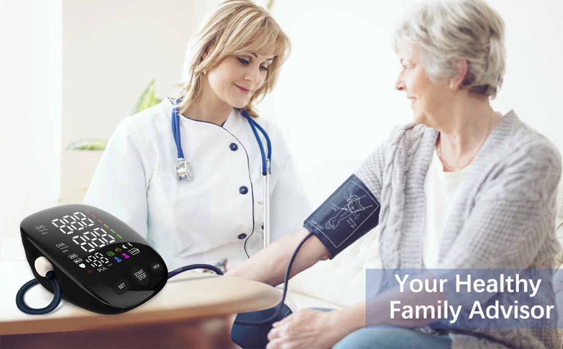 Kingclinic Portable Arm Digital Blood Pressure Monitor