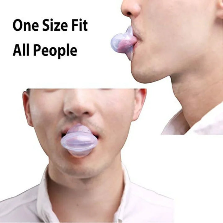Medical Silicone Anti-Snore Device – Tongue Retainer Mouthpiece