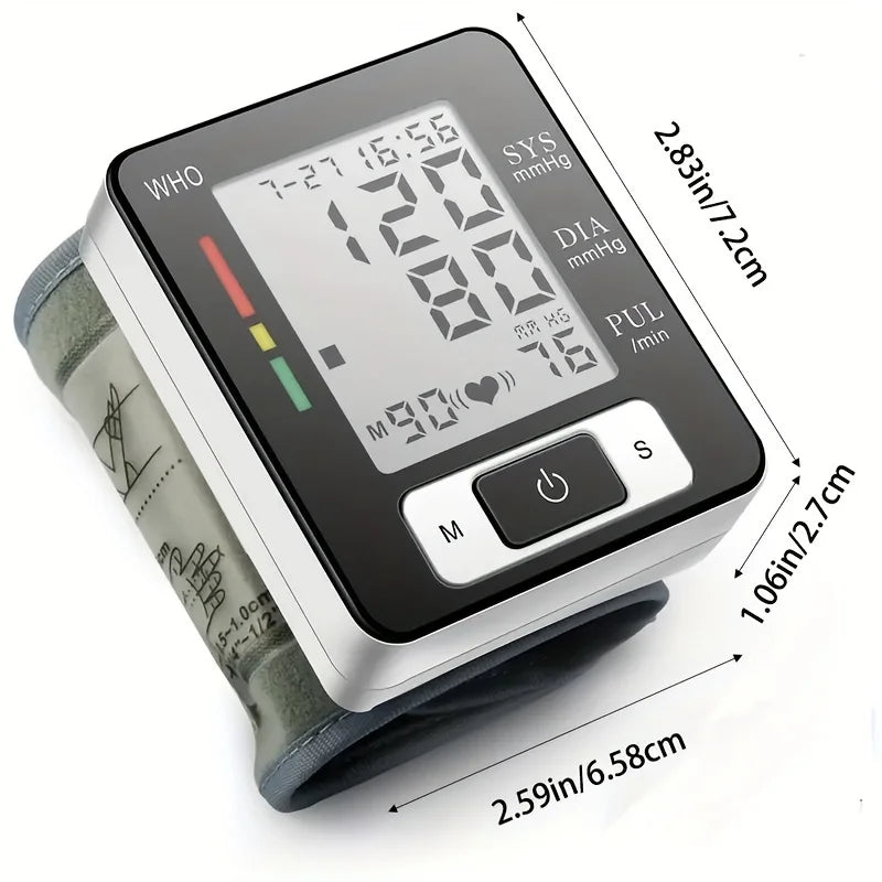 Digital Wrist Blood Pressure Monitor