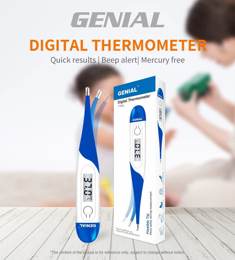 Digital Oral Thermometer – Fast 15-Second Reading