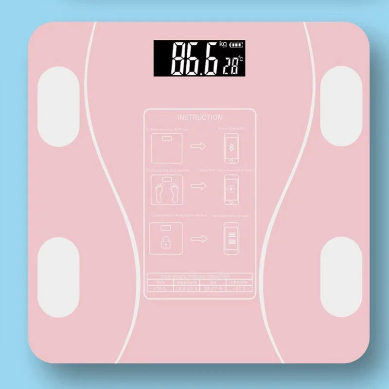 Bluetooth Body Fat Scale – High-Precision Smart Weight Scale with App