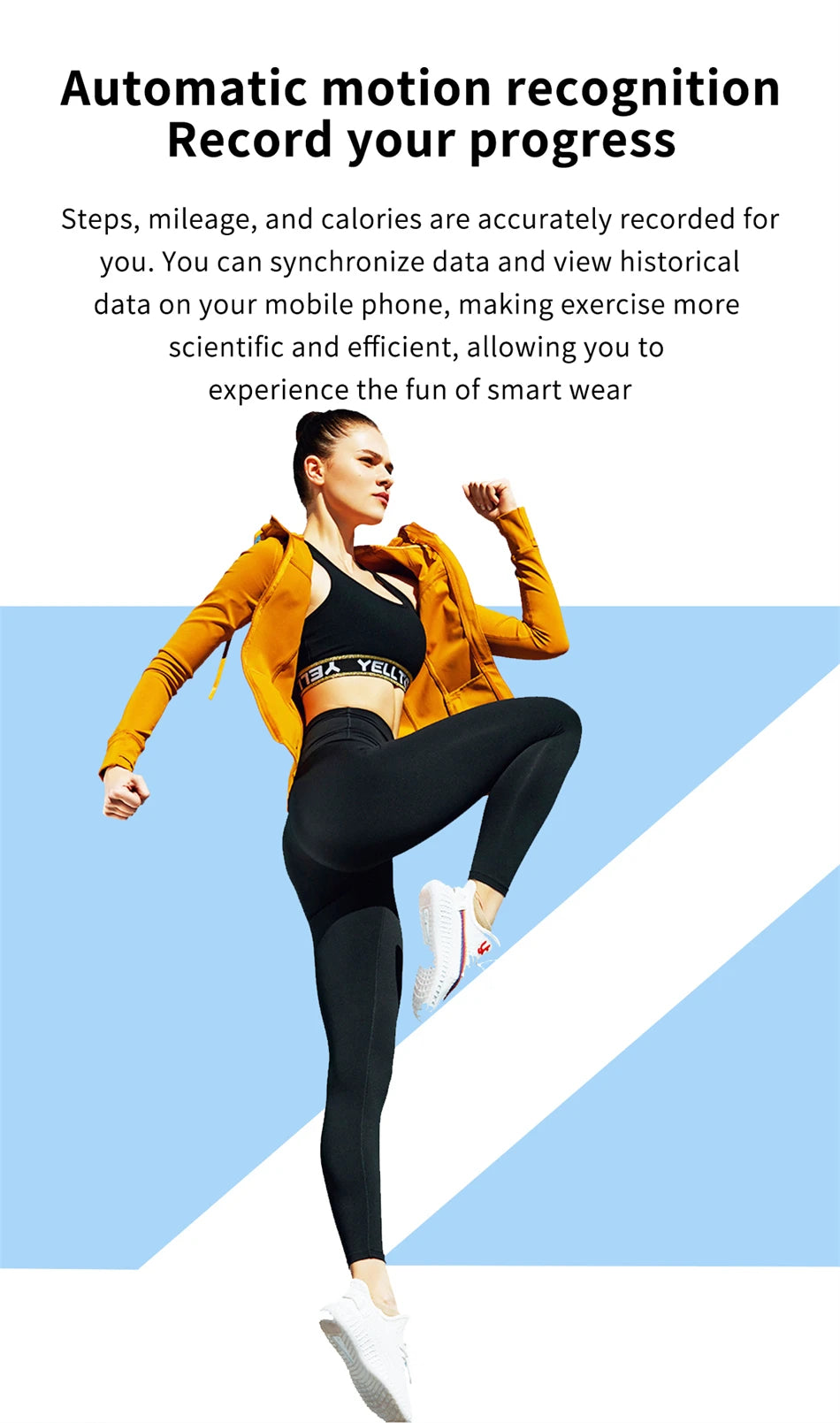 LIGE Full Touch Sport Smart Watch