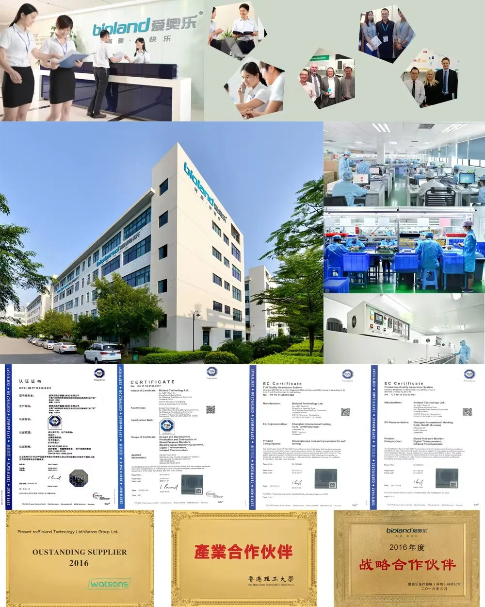 Bioland 2005 Automatic Upper Arm Blood Pressure Monitor