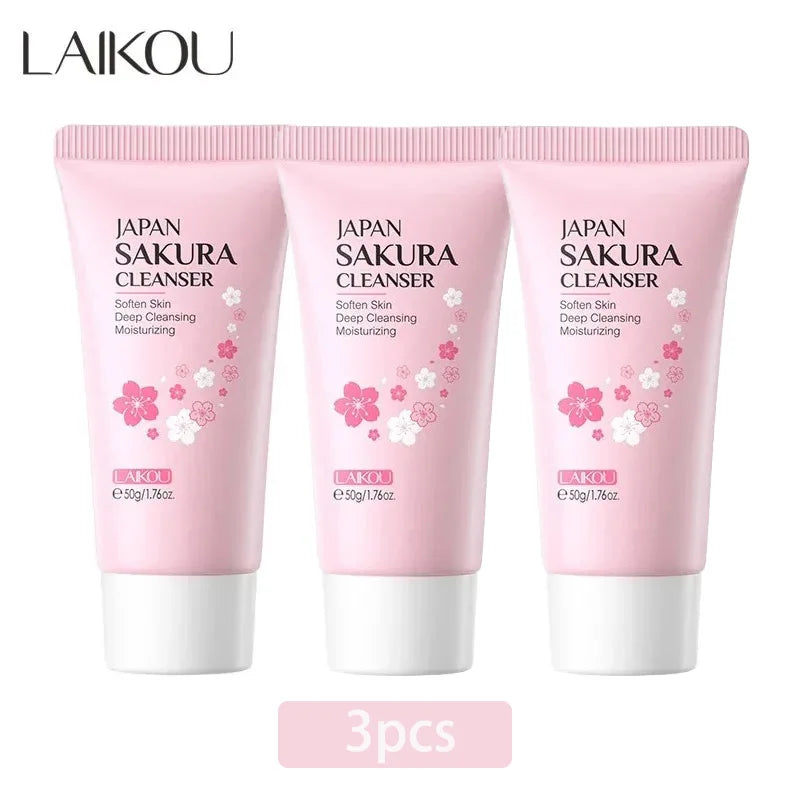 LAIKOU Sakura Gentle Face Cleanser 50g