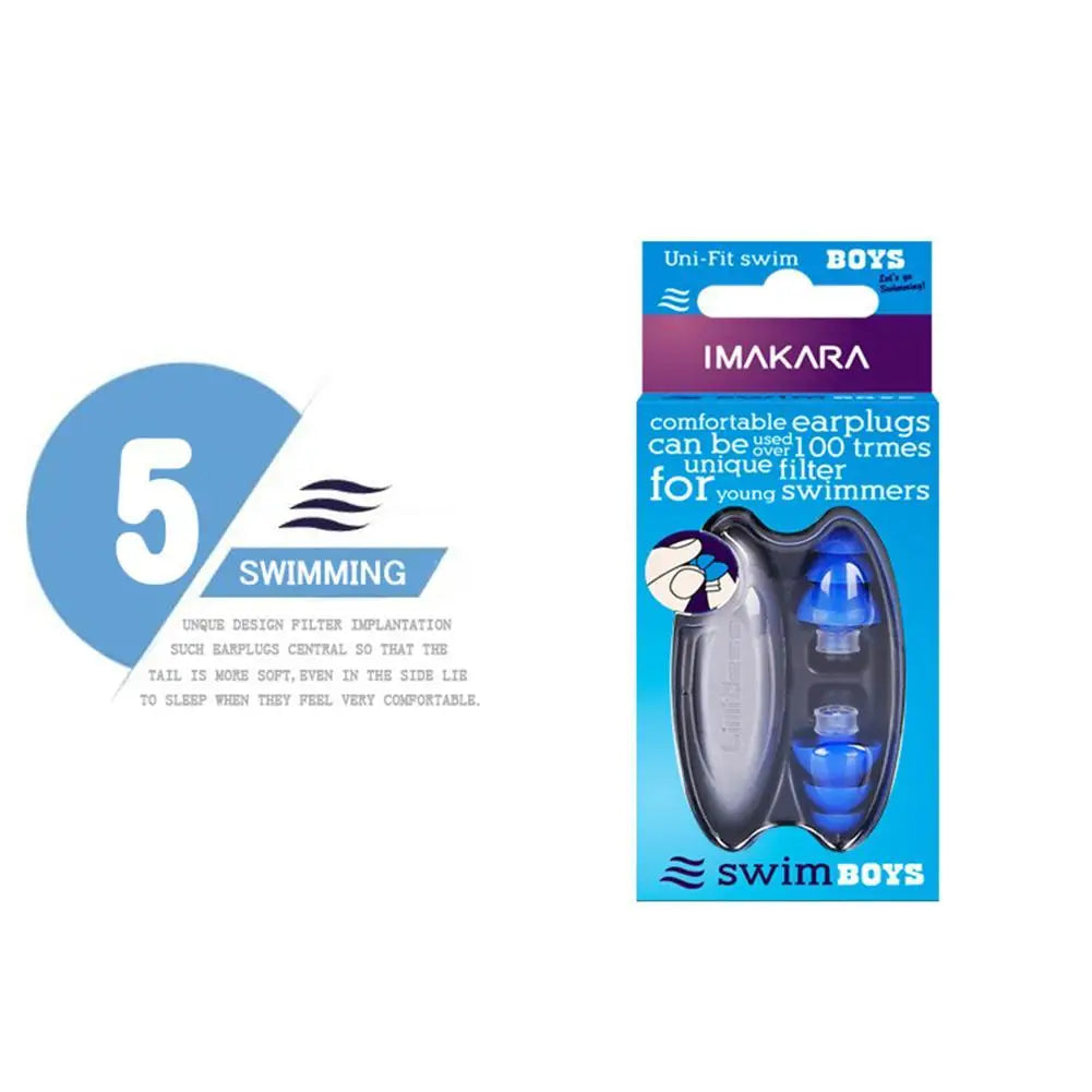 Silicone Noise Reduction Earplugs – Sleep & Soundproof Protection